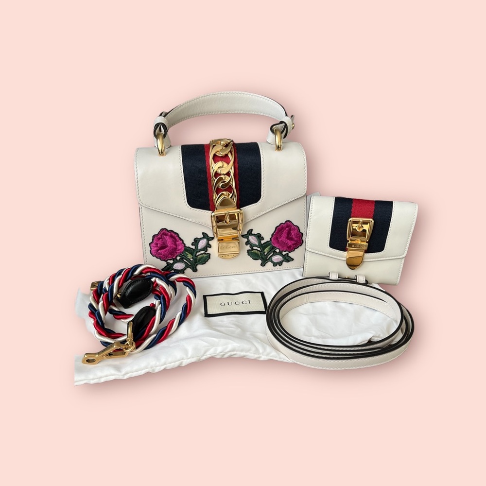 Gucci Embroiled Mini hand bag